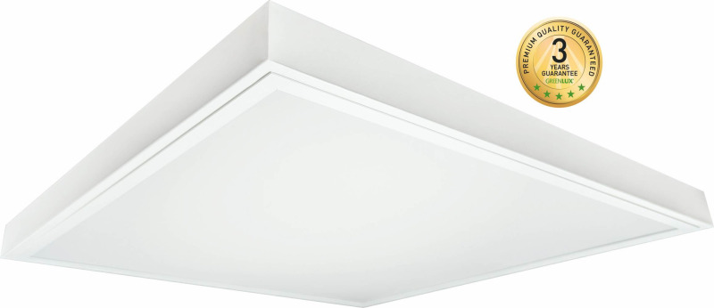 Panel LED GREENLUX ILLY 3G 42W nouzové, neutrální bílá, bílá