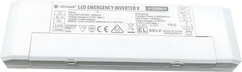 Svítidlo LED GREENLUX LED nouzové měnič V