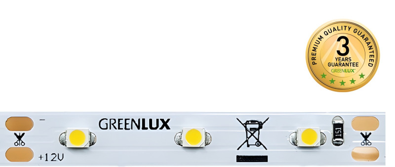 Pásek LED GREENLUX 60LED/4,8W/m IP65 5m, neutrální bílá