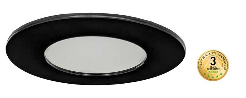 Svítidlo LED vestavné GREENLUX LED BONO-R černá 5W 3CCT