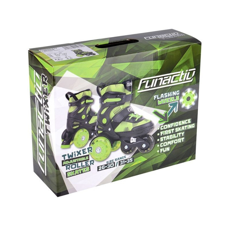 Nastavitelné kolečkové brusle FunActiv Twixer Jr 1000000011 26-30