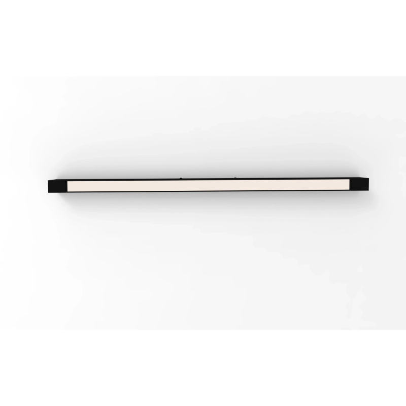 EURAKLES LED koupel.svítidlo MIRROR černé 24W 1600lm 4000K IP44 900 x 35 x 100mm