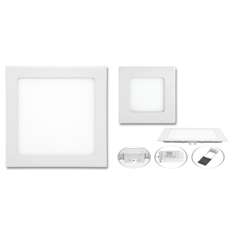 Ecolite LED vestavné svítidlo RAFA 225 x 225 x 10 mm