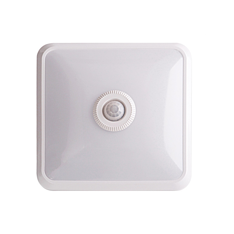 Stropní LED svítidlo DORA s pohyb. senzorem, 16 W, 1150 lm, 4000 K, 25 x 25 cm