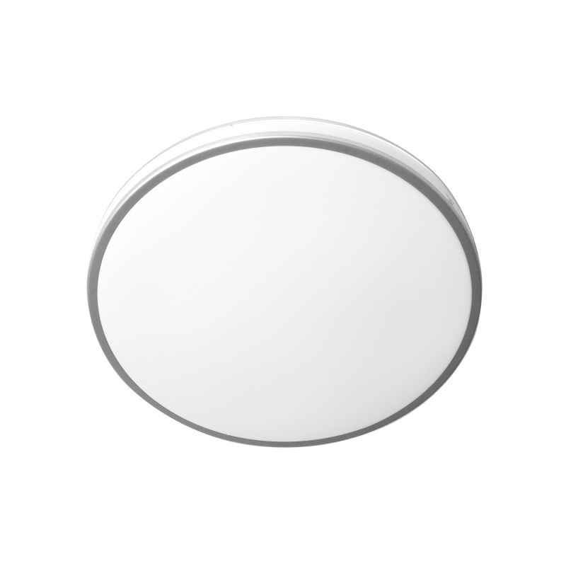 EURAKLES LED stropní svítidlo RETRO, 18 W, 1440 lm, IP44, chrom, pr. 33 x 5,5 cm