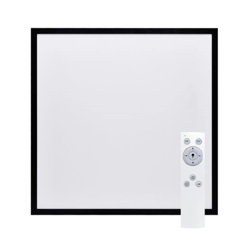 Solight Přisazené stmívatelné LED svítidlo Wood, 40 W, 3000 lm, 45 x 45 cm