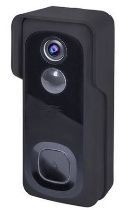 Bezdrátový zvonek Solight 1L201 WiFi zvonek s HD kamerou / 170° / 1 080p/30 fps / černá Varianta: ivi1