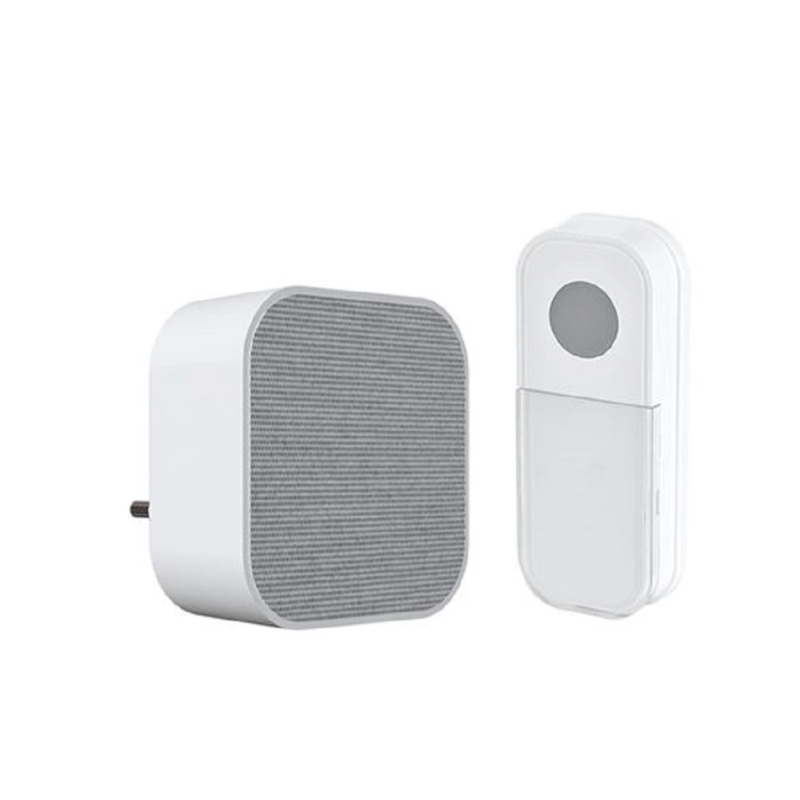 Solight Bezdrátový domovní zvonek 1L74 do zásuvky, learning code, 180m, bílá