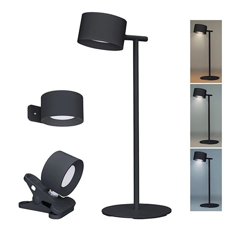 LED stolní lampa Solight černá WO68-B