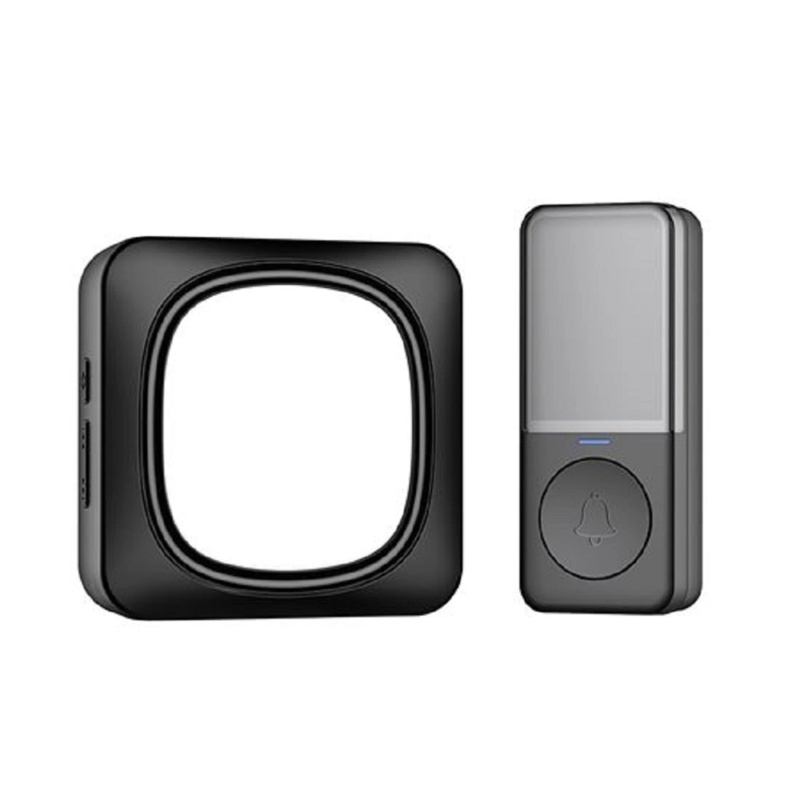 Solight Bezdrátový domovní zvonek 1L79B do zásuvky, learning code, 150m, černá