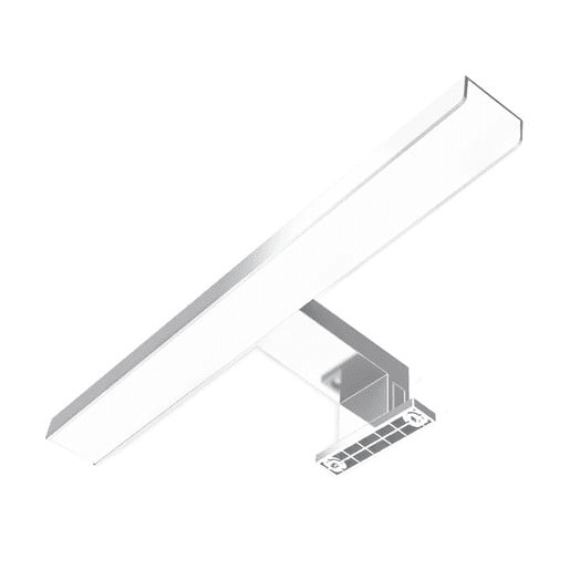 LED osvětlení Solight chrom hliník/plast WO827-CR