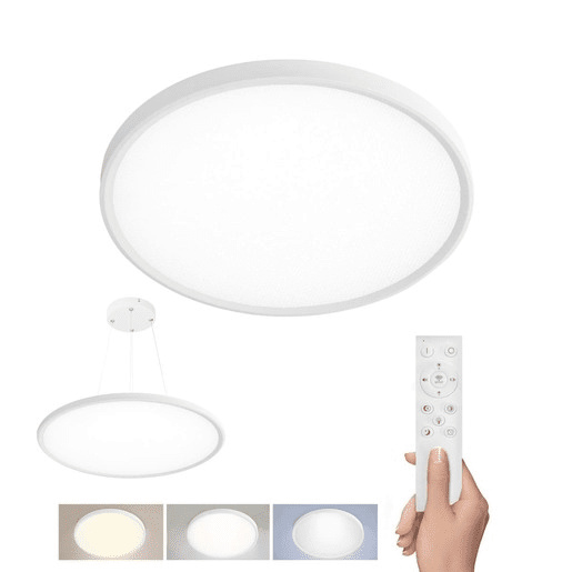 LED stropní svítidlo Solight bílá ABS WO8022