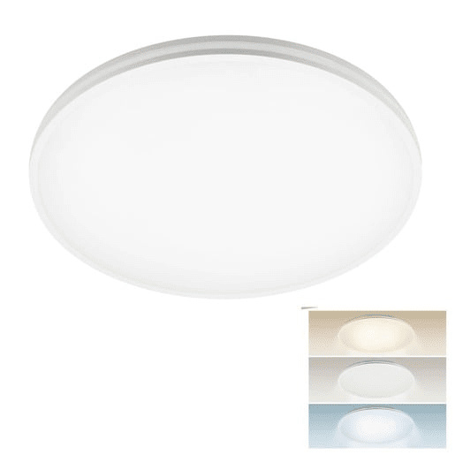 LED stropní svítidlo Solight bílá plast WO830