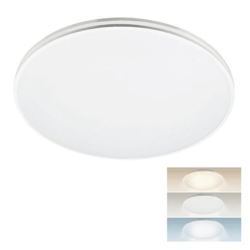 LED stropní svítidlo Solight bílá plast WO831