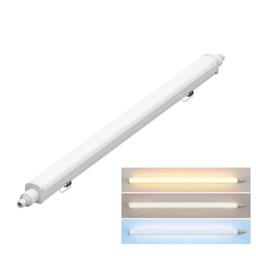 LED osvětlení Solight šedá plast WO536