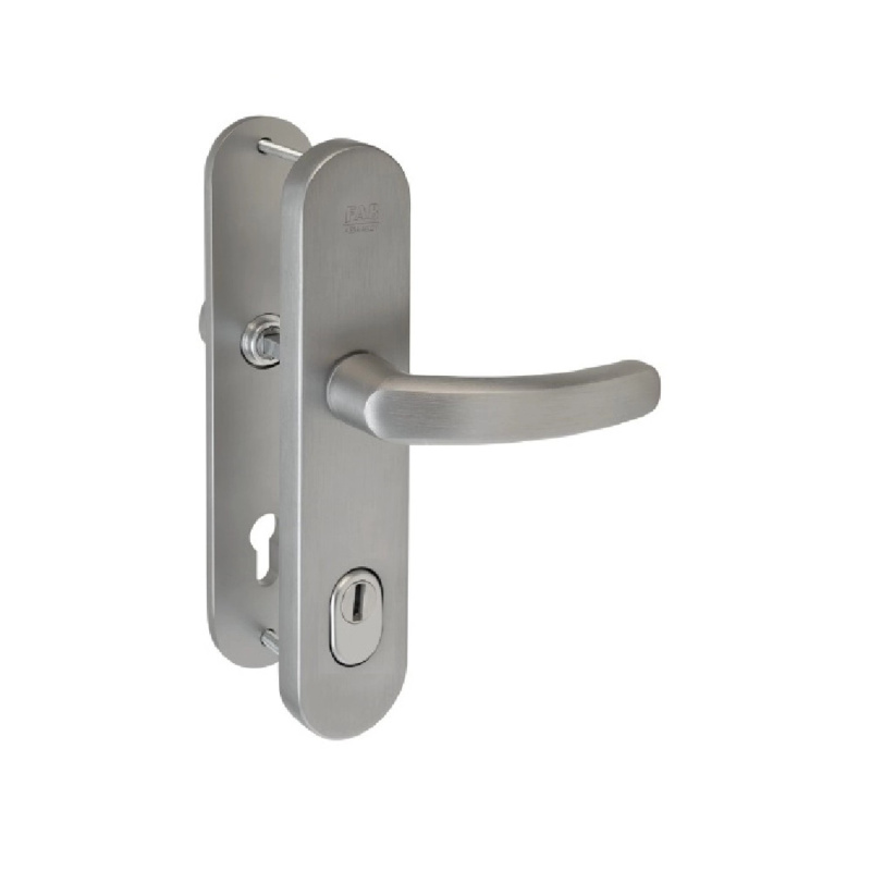 Kování štítové bezpečnostní FAB BK321/72 klika/klika CP IROX