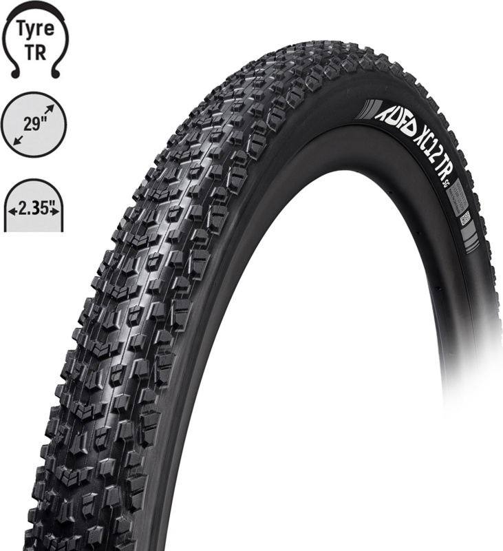 plášť TUFO MTB XC12 TR 29"x2,35,kevlar,bezduš.čer.