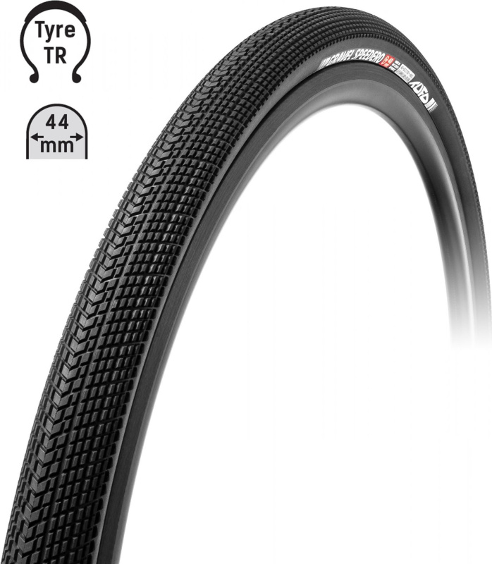 plášť TUFO Gravel SPEEDERO 700x44C, bezduš. črn