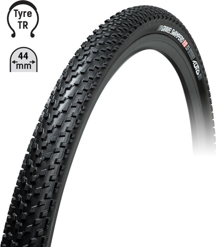 plášť TUFO Gravel SWAMPERO 700x44C, bezduš. črn