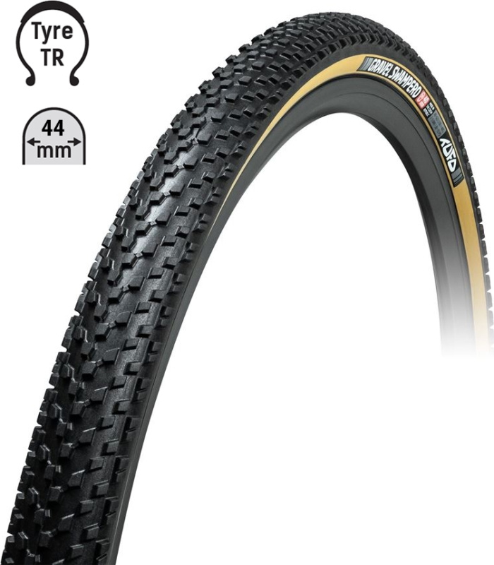 plášť TUFO Gravel SWAMPERO 700x44C,bezduš .črn/béž
