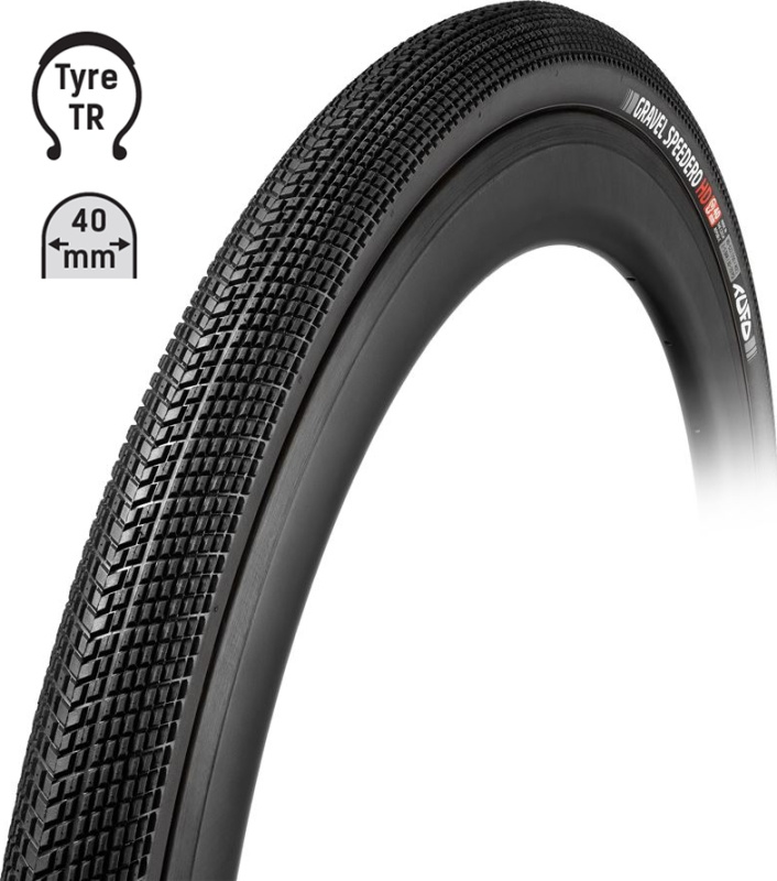 plášť TUFO Gravel SPEEDERO HD 700x40C, bezduš. črn