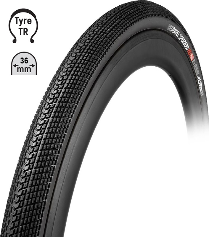 plášť TUFO Gravel SPEEDERO HD 700x36C, bezduš. črn