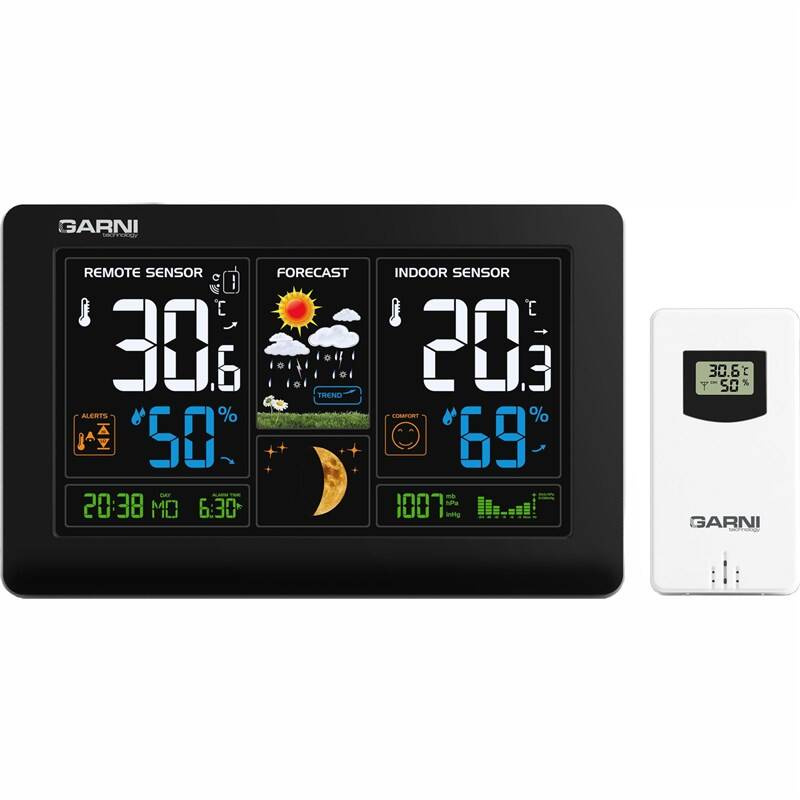 GARNI 545 Line meteorologická stanice černá