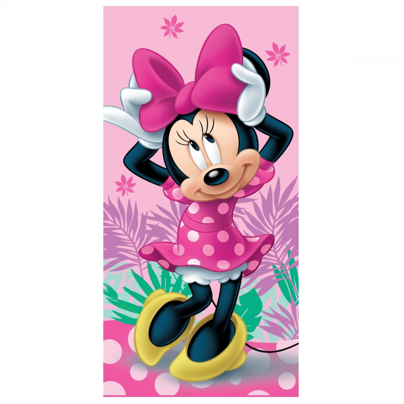 Jerry Fabrics Osuška Minnie pink 02 Varianta: Osuška Minnie pink 02 70x140 cm