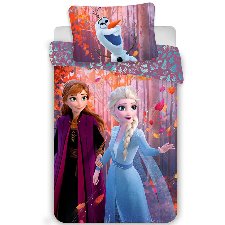 Jerry Fabrics Povlečení Frozen 2 sister purple Varianta: Povlečení Frozen 2 sister purple 140x200, 70x90 cm