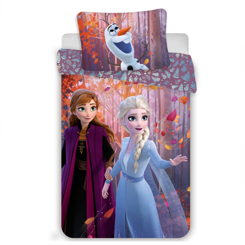 Jerry Fabrics Povlečení Frozen 2 sister purple Varianta: Povlečení Frozen 2 sister purple 140x200, 70x90 cm