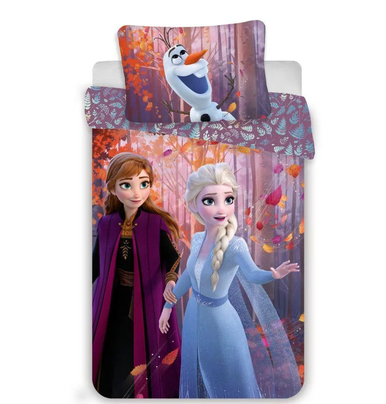Jerry Fabrics Povlečení Frozen 2 sister purple Varianta: Povlečení Frozen 2 sister purple 140x200, 70x90 cm