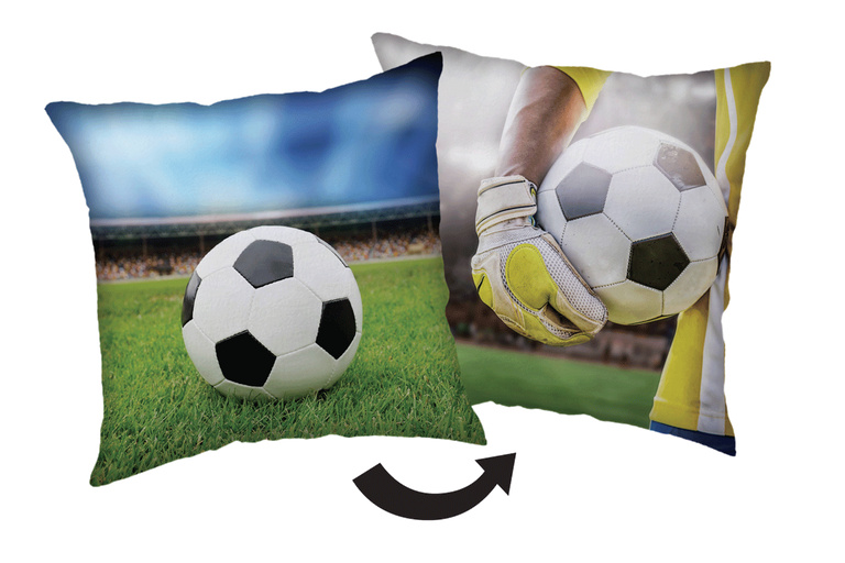 Jerry Fabrics Polštářek Fotbal two sides Varianta: Polštářek Fotbal two sides 40x40 cm