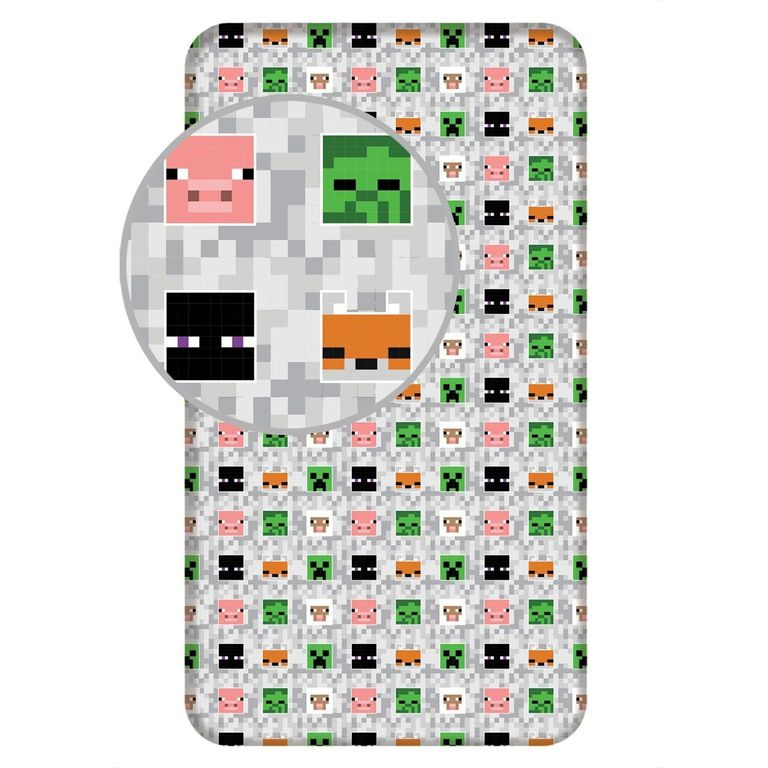 Jerry Fabrics prostěradlo Minecraft "Adventure"