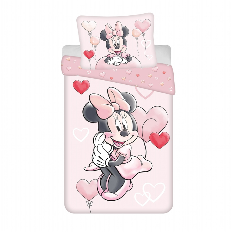 Jerry Fabrics Povlečení Minnie Balloon 02 Varianta: Povlečení Minnie Balloon 02 140x200, 70x90 cm