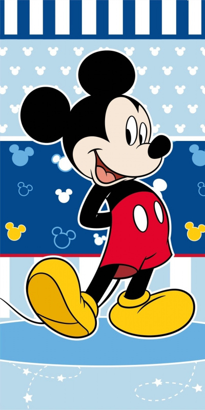 Jerry Fabrics Osuška Mickey blue Varianta: Osuška Mickey blue 70x140 cm