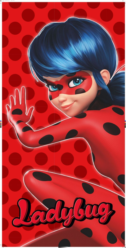 Jerry Fabrics Osuška Miraculous MIR218 Varianta: Osuška Miraculous MIR218 70x140 cm