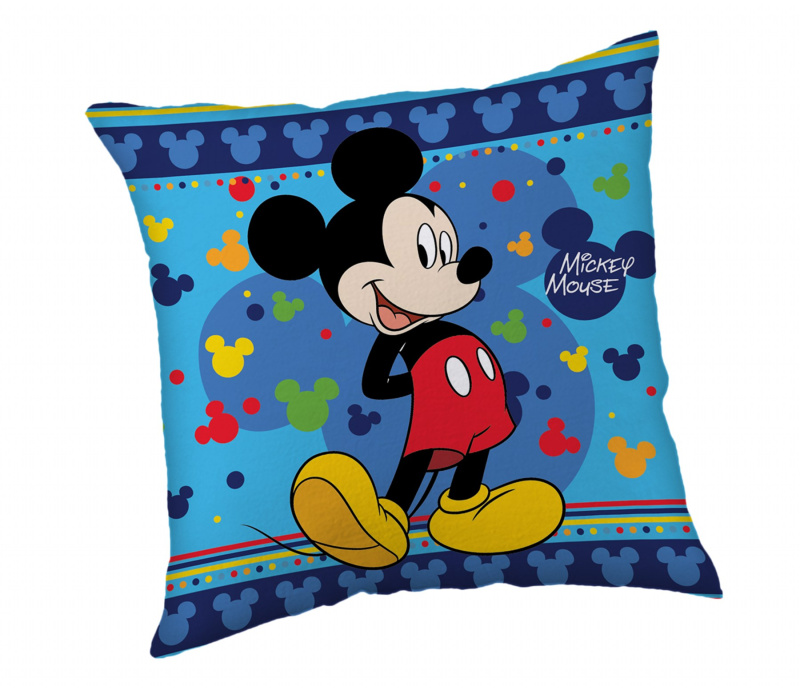 Jerry Fabrics Polštářek Mickey Blue Varianta: Polštářek Mickey Blue 40x40 cm