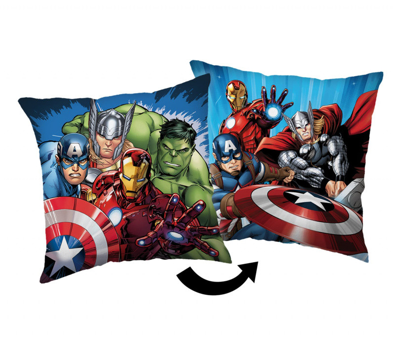 Jerry Fabrics Polštářek Avengers Heroes 03 Varianta: Polštářek Avengers Heroes 03 40x40 cm