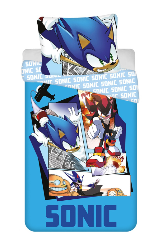 Jerry Fabrics Povlečení Sonic Varianta: Povlečení Sonic 140x200, 70x90 cm