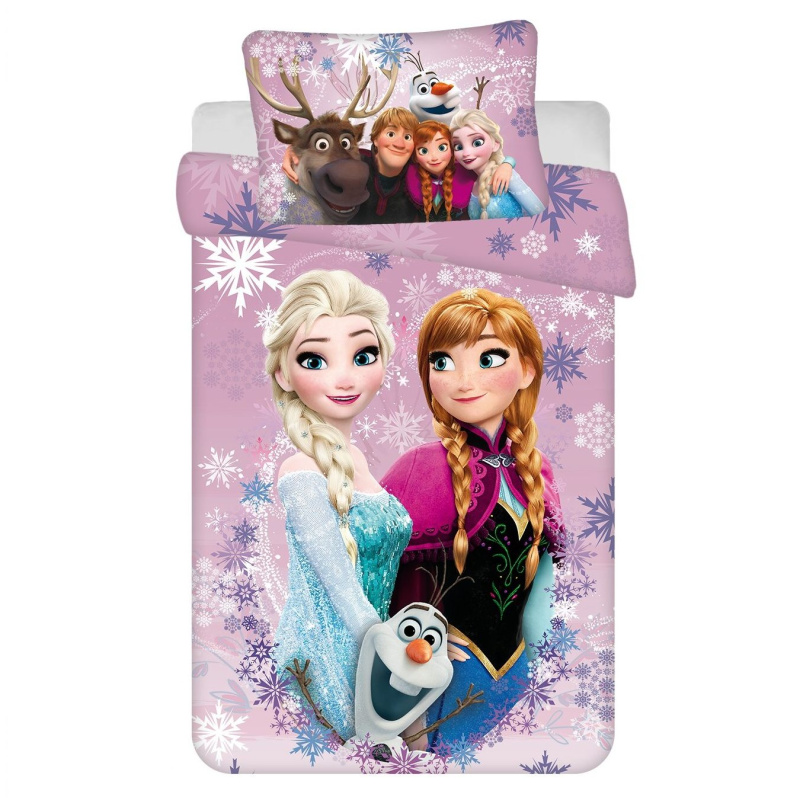 Jerry Fabrics Povlečení do postýlky Frozen Purple 05 baby Varianta: Povlečení do postýlky Frozen Purple 05 baby 100x135, 40x60 cm