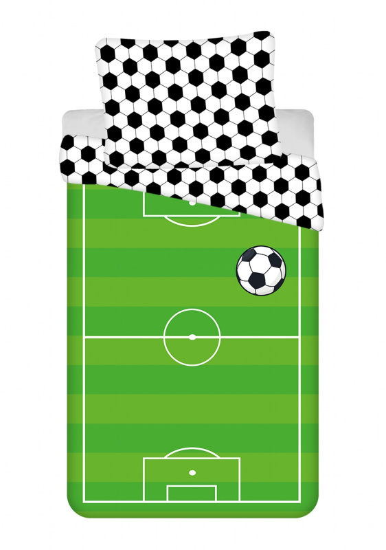Jerry Fabrics Povlečení fototisk Football Green 02 Varianta: Povlečení fototisk Football Green 02 140x200, 70x90 cm