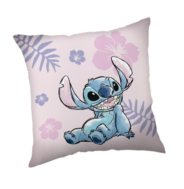 Jerry Fabrics Polštářek Lilo a Stitch Pink Varianta: Polštářek Lilo a Stitch Pink 35x35 cm