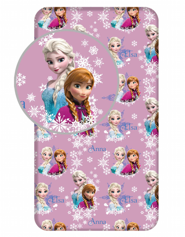 Jerry Fabrics Prostěradlo Frozen Duo Sisters 02 Varianta: Prostěradlo Frozen Duo Sisters 02 90x200x25 cm