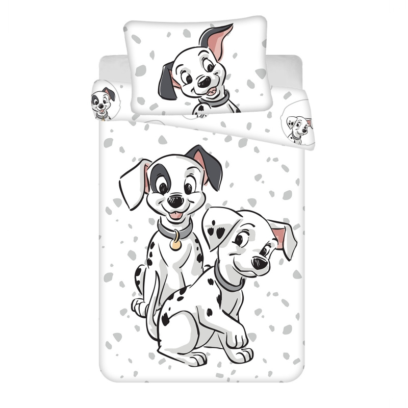 Jerry Fabrics Povlečení do postýlky 101 Dalmatians 03 baby Varianta: Povlečení do postýlky 101 Dalmatians 03 baby 100x135, 40x60 cm