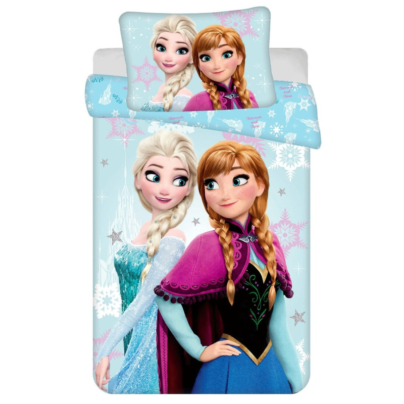 Jerry Fabrics Disney povlečení do postýlky Frozen Light Blue baby Varianta: Disney povlečení do postýlky Frozen Light Blue baby 100x135, 40x60 cm