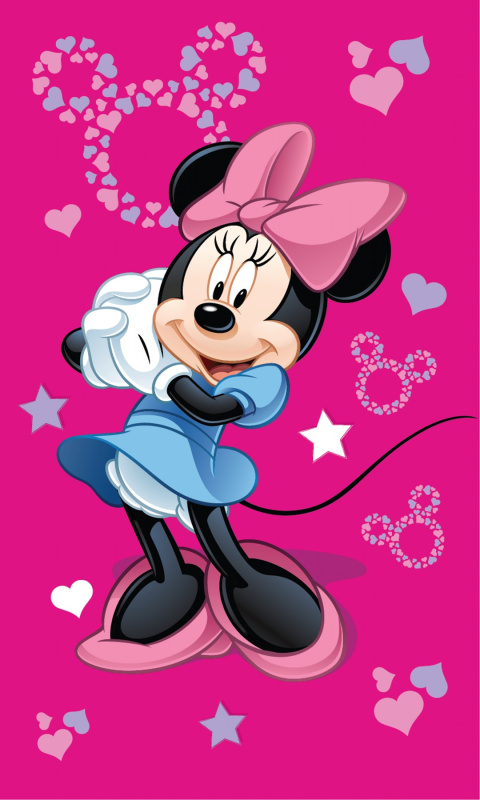 Jerry Fabrics Dětský ručník Minnie Pink 05 Varianta: Dětský ručník Minnie Pink 05 30x50 cm