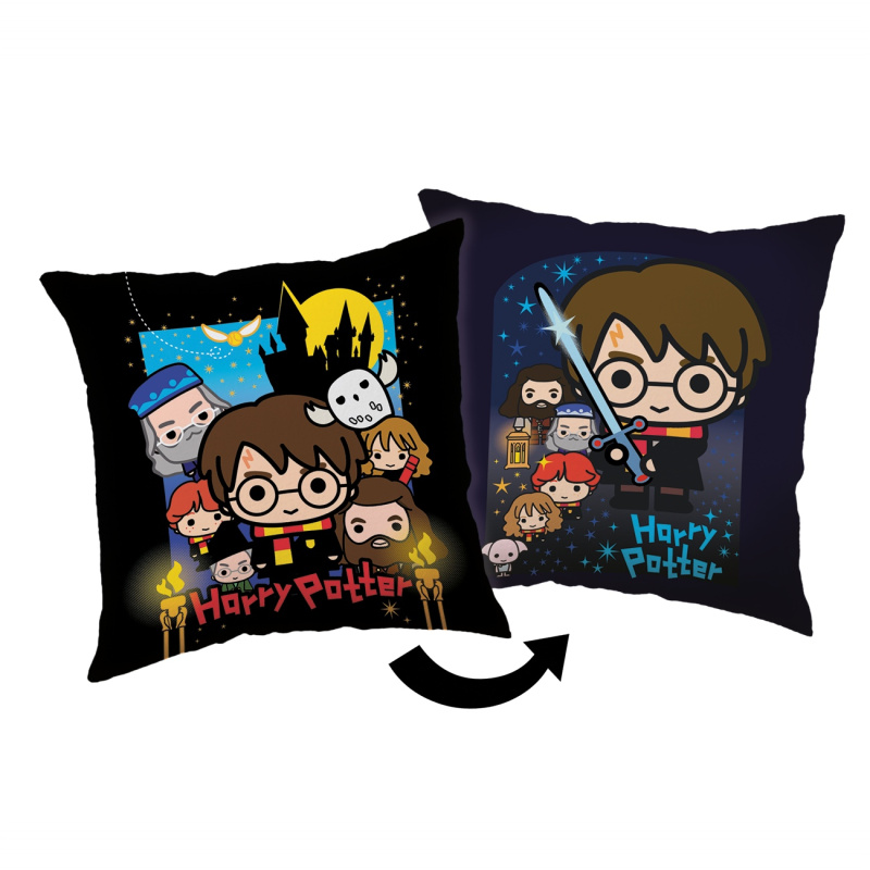 Jerry Fabrics Polštářek Harry Potter Friends Varianta: Polštářek Harry Potter Friends 40x40 cm