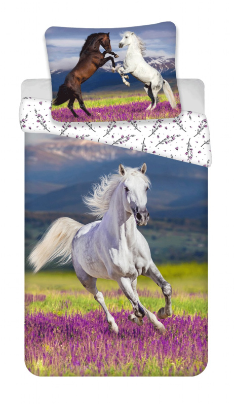 Jerry Fabrics Povlečení fototisk Horse Meadow Varianta: Povlečení fototisk Horse Meadow 140x200, 70x90 cm