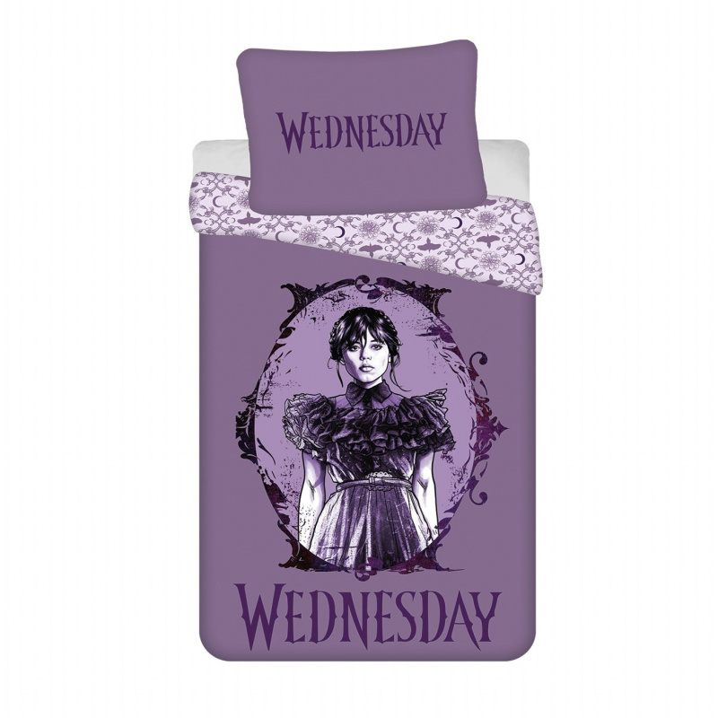 Jerry Fabrics Povlečení Wednesday Purple Varianta: Povlečení Wednesday Purple 140x200, 70x90 cm