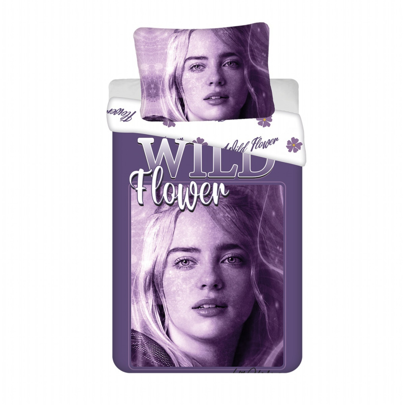 Jerry Fabrics Povlečení Billie Eilish Varianta: Povlečení Billie Eilish 140x200, 70x90 cm